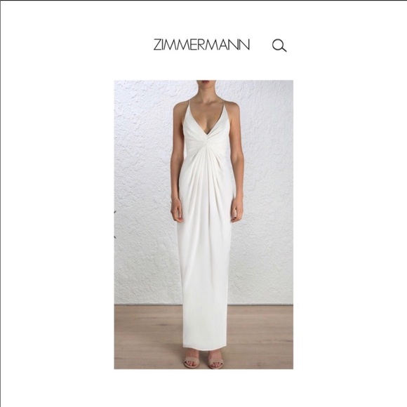 Zimmermann White Maxi Dress
